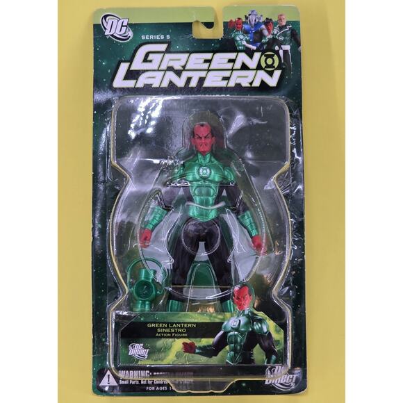 DC Direct Toys Green Lantern Sinestro Series 5 - 7” Action Figure - Picture 1 of 7